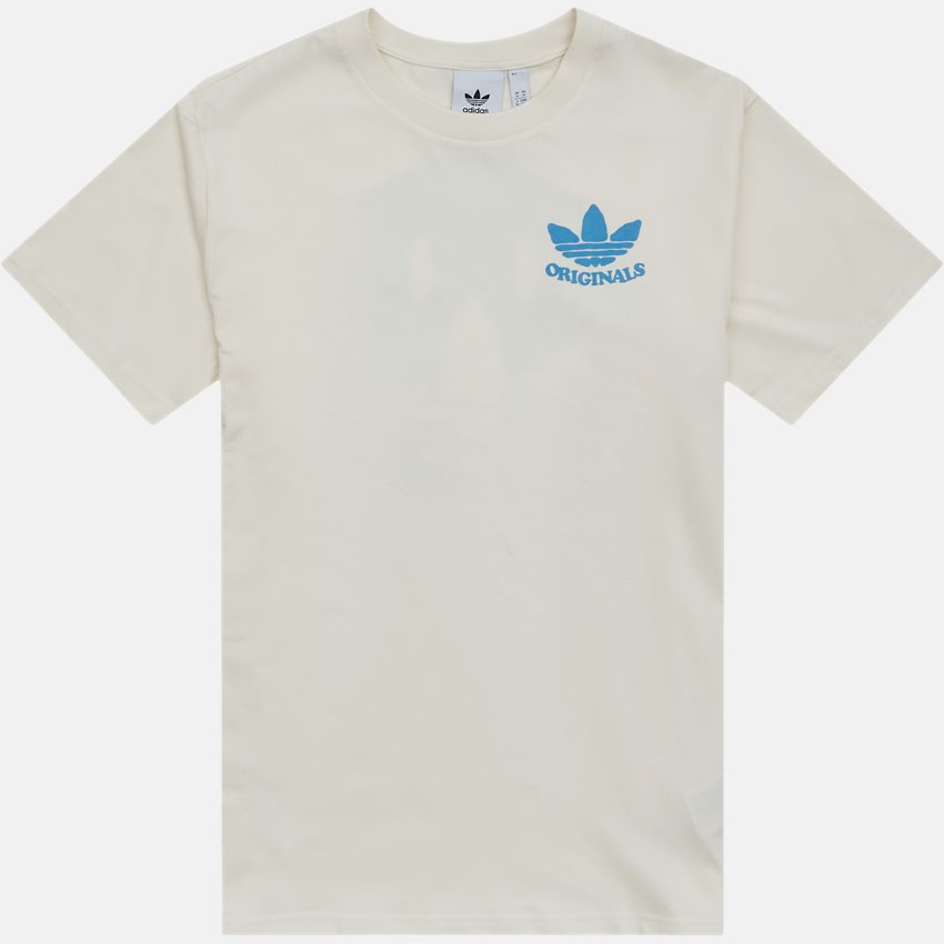Adidas Originals T-shirts HAPPY EARTH TEE HI2962 OFF WHITE